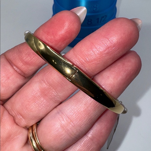 Kate Spade Pearl Caviar Hinge Cuff Bracelet - Picture 7 of 8